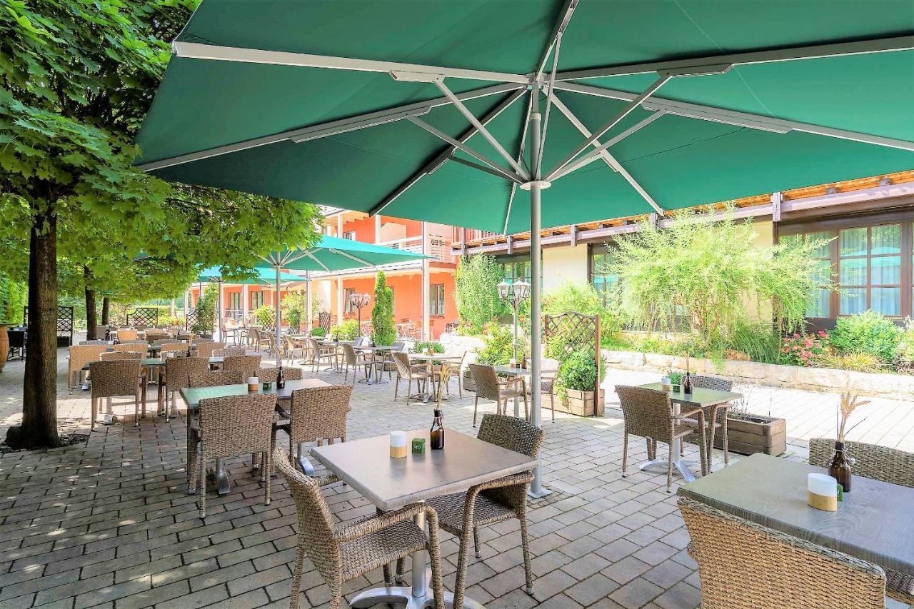 Hotel Brauerei Gasthof Hoehn Memmelsdorf Bagian luar foto