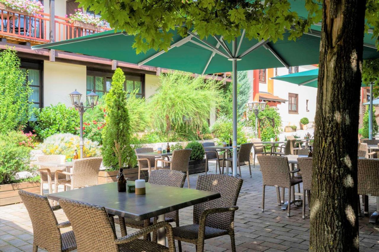Hotel Brauerei Gasthof Hoehn Memmelsdorf Bagian luar foto