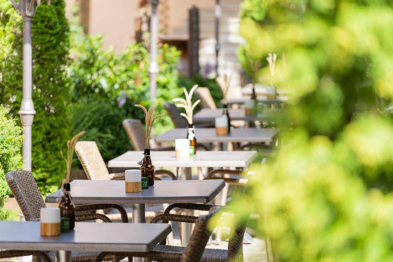 Hotel Brauerei Gasthof Hoehn Memmelsdorf Bagian luar foto